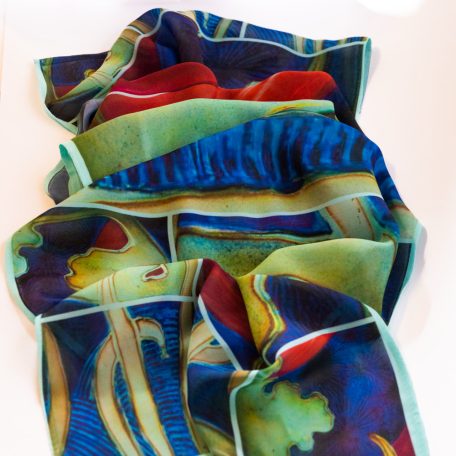 Pécsi csempe szecesszió sál