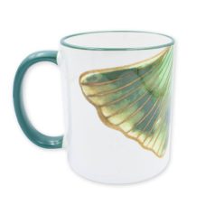 Pécsi csempe ginkgo bögre