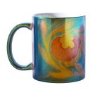 Pécsi csempe pipacs minta VARÁZS bögre