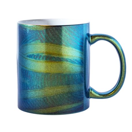 Pécsi csempe szecesszió minta VARÁZS bögre