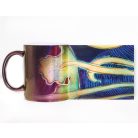 Pécsi csempe szecesszió minta VARÁZS bögre